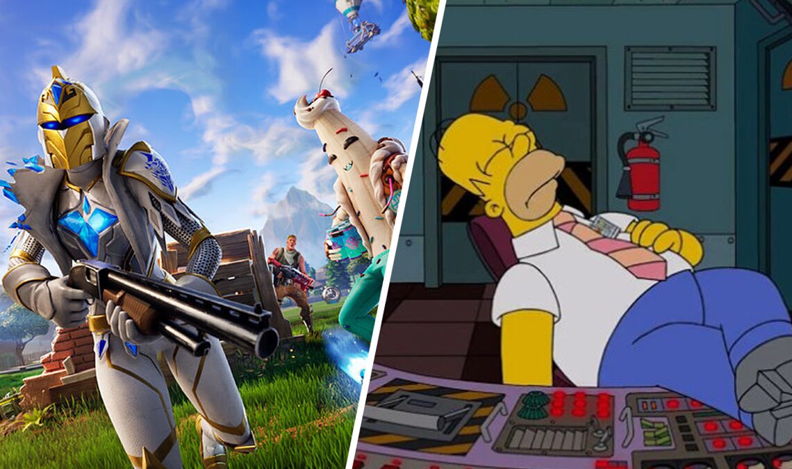 Une nouvelle rumeur évoque une collaboration entre les Simpsons et Fortnite
