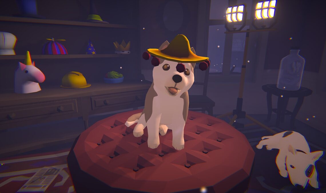 Deux chiens dans un manoir hanté. Ce nouveau jeu coopératif est parfait pour Halloween, mais j'ai de mauvaises nouvelles