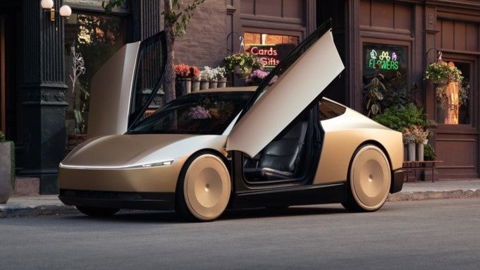 Elon Musk présente la Tesla Robotaxi, une voiture autonome sans volant ni pédales