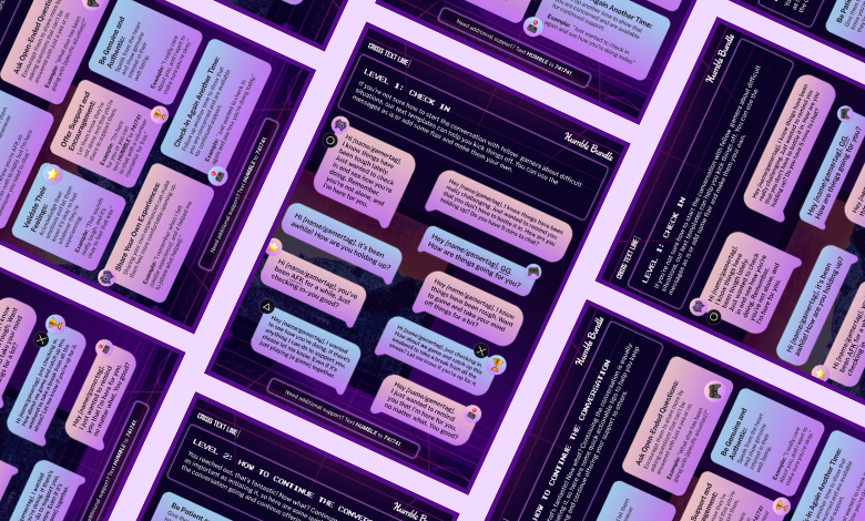 Humble Bundle s’associe à Crisis Text Line pour la Journée mondiale de la santé mentale