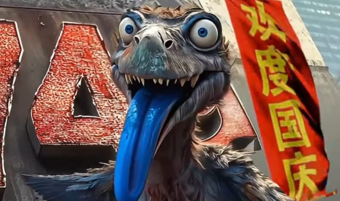 Les autruches tueuses à langue bleue sont les protagonistes de ce nouveau film de science-fiction chinois