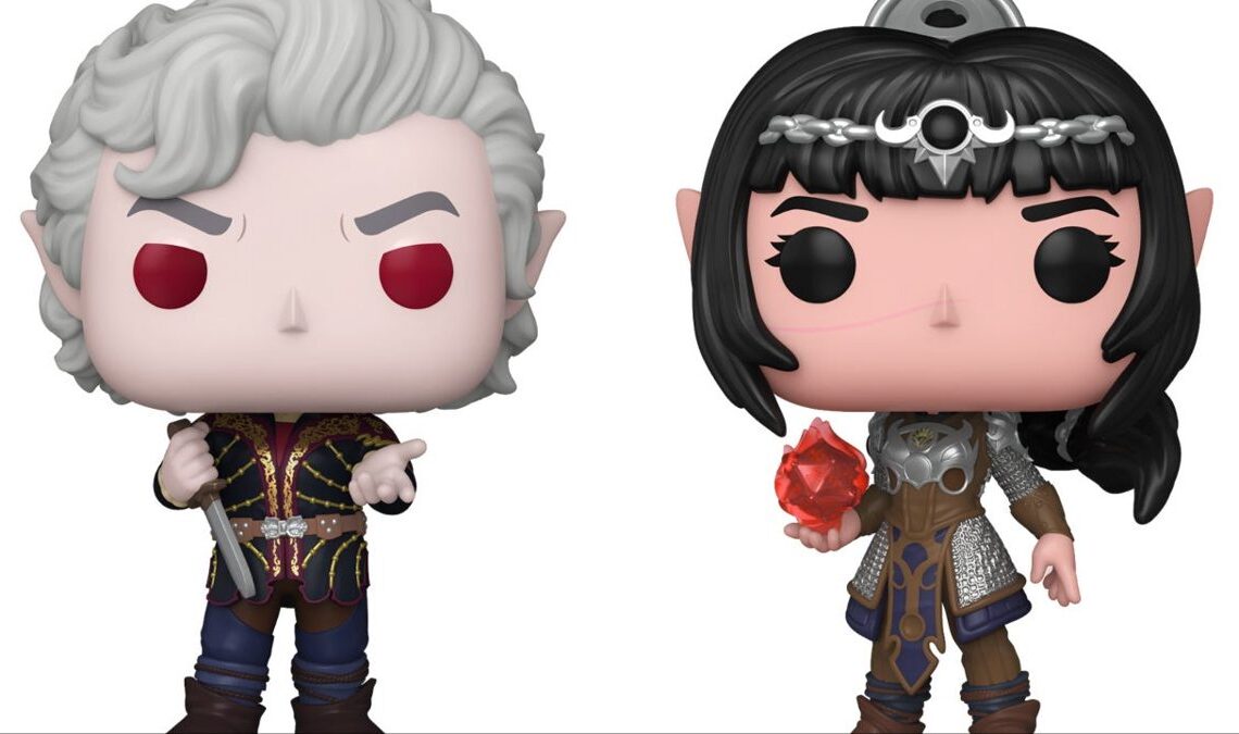 Premier aperçu des figurines Funko Pop ! de Baldur's Gate 3
