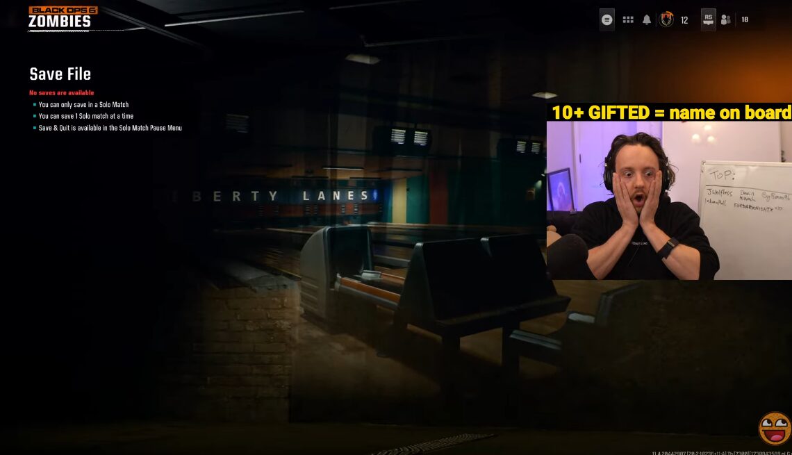 Ce joueur de Call of Duty : Black Ops 6 a complètement foiré en mode zombies