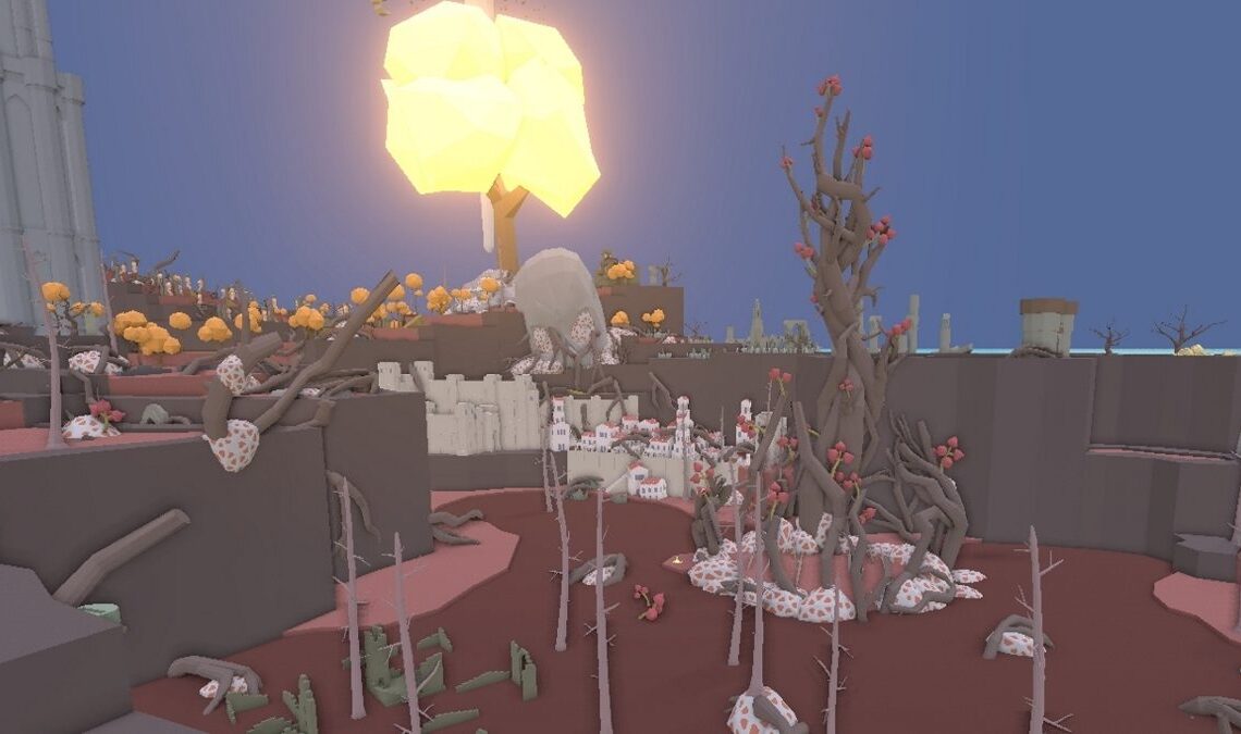 Ils ont recréé la carte d'Elden Ring dans un style "low polly", et le résultat est spectaculaire.