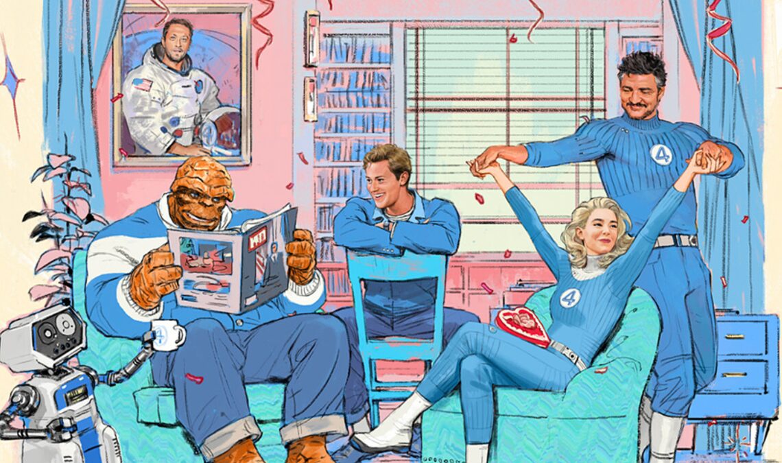 Le synopsis officiel des Quatre Fantastiques : Premiers Pas révèle l'actrice du Surfer d'Argent