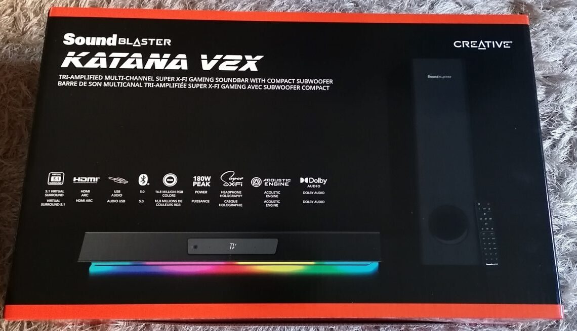 L'un des systèmes audio les plus bestiaux que nous ayons testés : Sound Blaster Katana V2X + Subwoofer