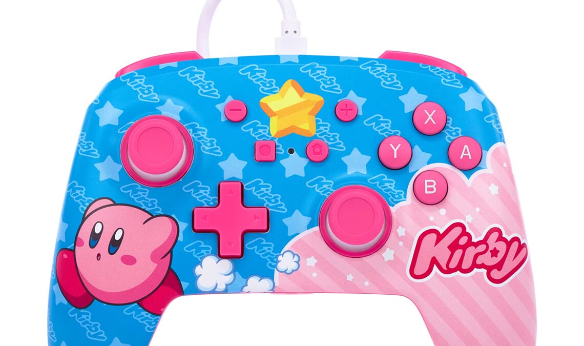 Il vous suffit de 20 euros pour obtenir cette confortable manette Kirby pour Nintendo Switch