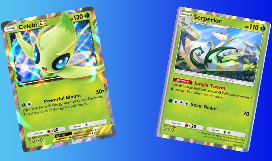Pokémon TCG Pocket pourrait avoir un nouveau champion, l'ex de Celebi domine la méta