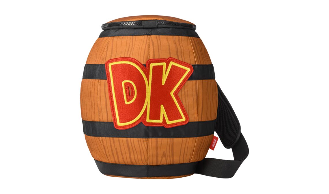 Le célèbre tonneau de Donkey Kong se transforme en sac à bandoulière dans My Nintendo Store