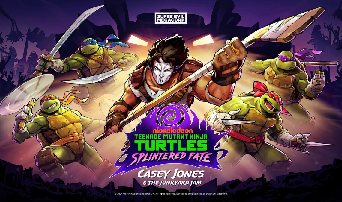 Le premier adolescent DLC Mutant Ninja Turtles: Splintend Fate transforme Casey Jones en un personnage jouable