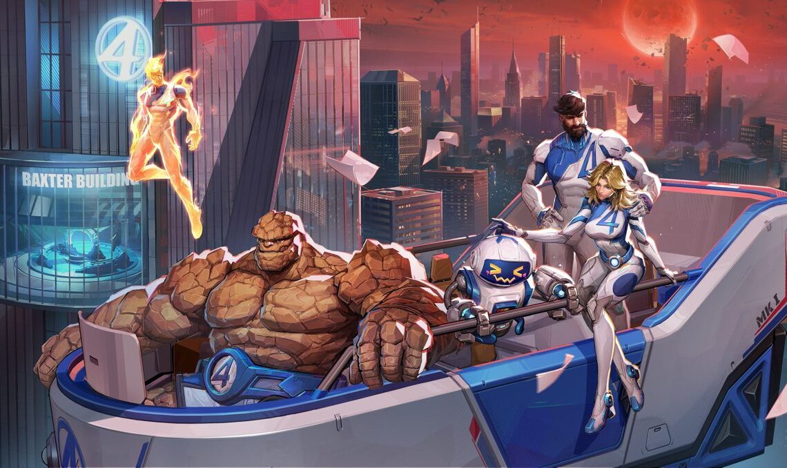 Les Quatre Fantastiques arriveront chez Marvel Rivals, et ils en font la promotion avec cette image