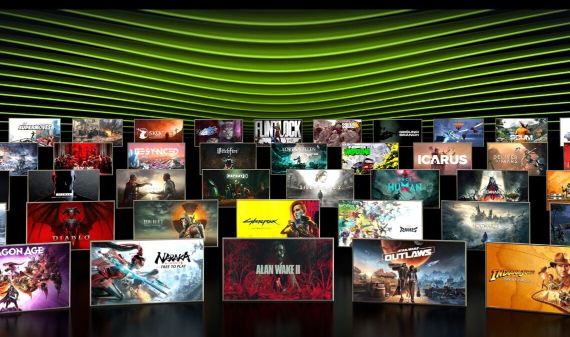 Nvidia révèle la liste complète des titres de lancement du DLSS 4