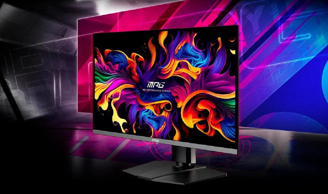 Chute historique de ce moniteur MSI avec une technologie OLED