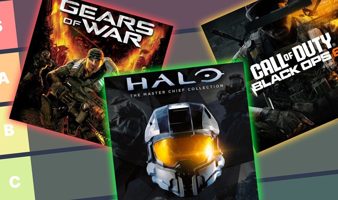 Classement avec les meilleures sagas de jeu vidéo Xbox