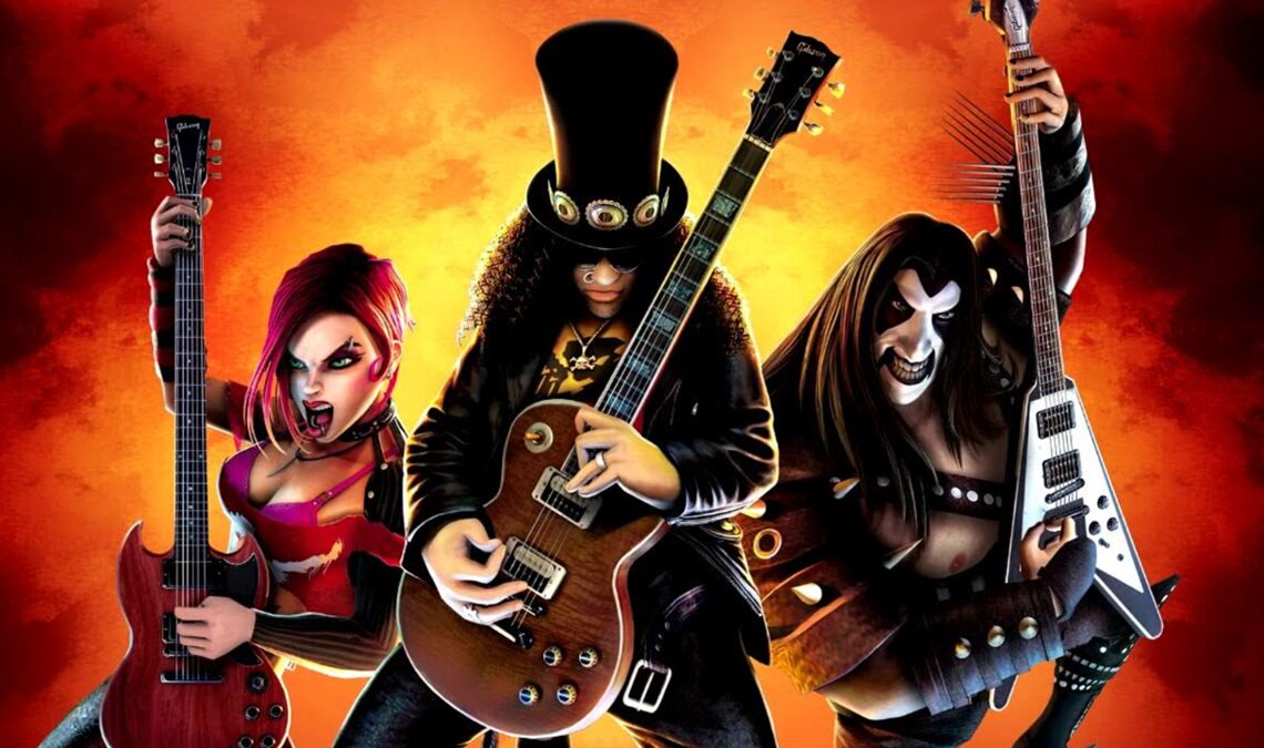 Ce streamer vient de gagner une position dans l'Olympus de Guitar Hero Gods
