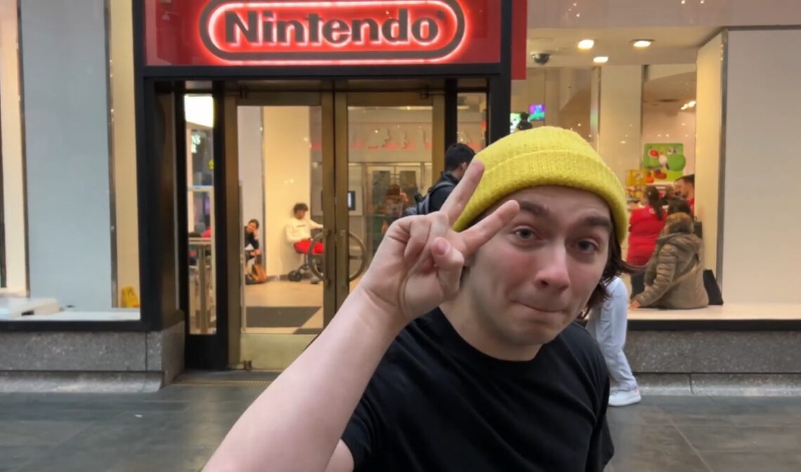 Ce ventilateur Nintendo fait la queue pendant deux mois pour acheter le Switch Nintendo 2