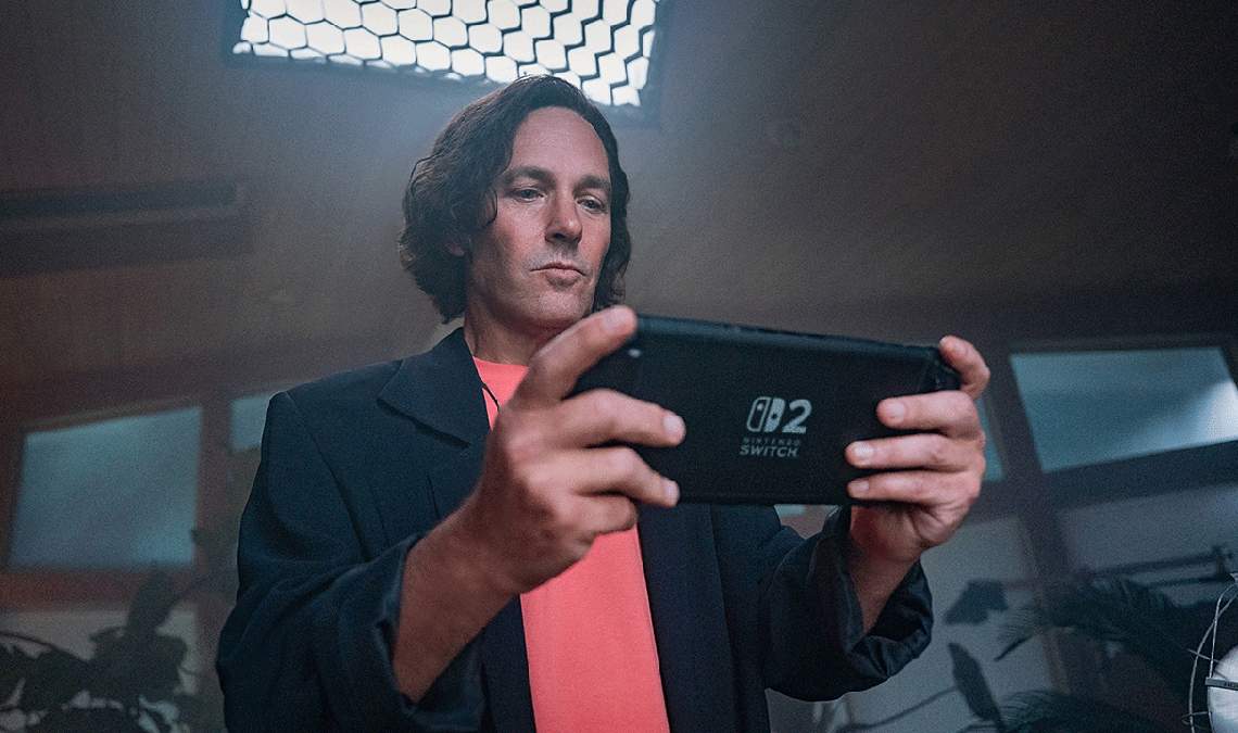 De SNES à Nintendo Switch 2. Paul Rudd revient à son rôle de 90 pour promouvoir la nouvelle console Nintendo