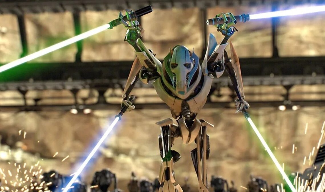 La toux emblématique de Grievous n'a rien à voir avec son corps en tant que Ciborg, il a été causé par l'un des Jedi les plus puissants de la galaxie
