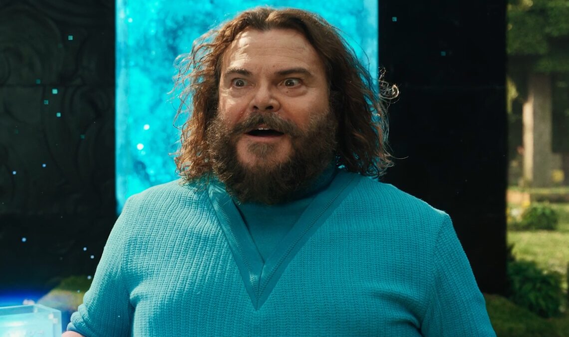 L'équipe de cinéma Minecraft avait un serveur privé dans lequel il a joué et Jack Black a même construit son propre manoir