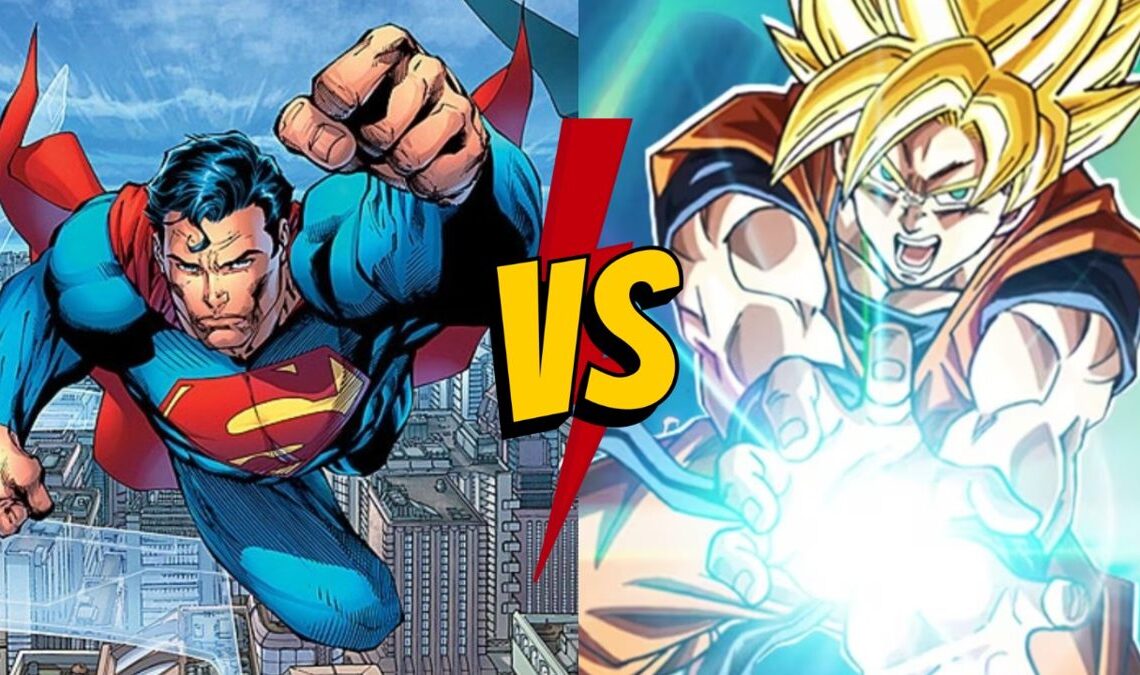 Superman vs Goku - Qui gagnerait dans un combat?