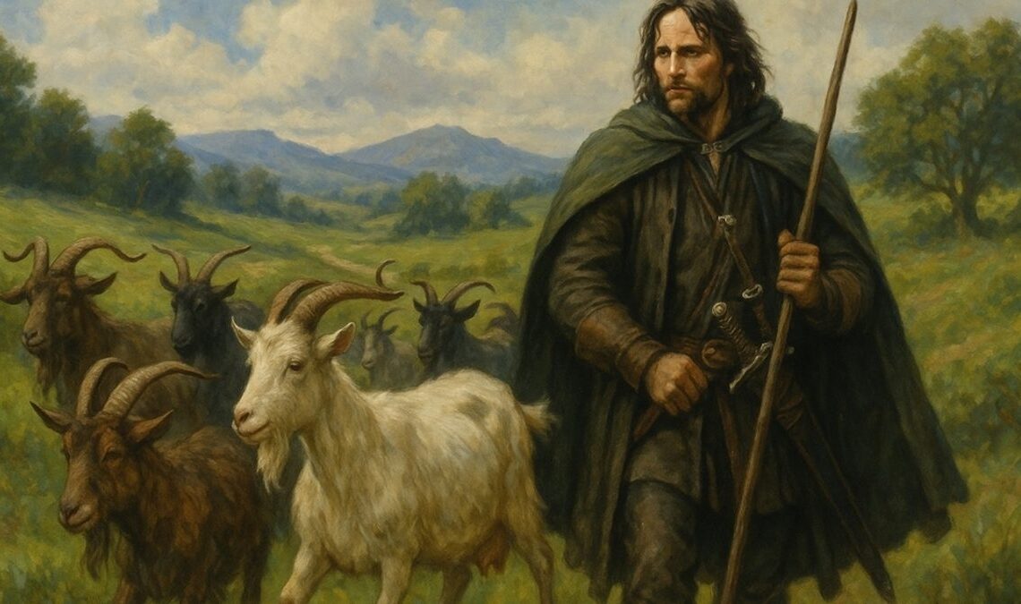 Aragorn, fils d'Arathorn, et sa ferme de chèvre légendaire à Segovia