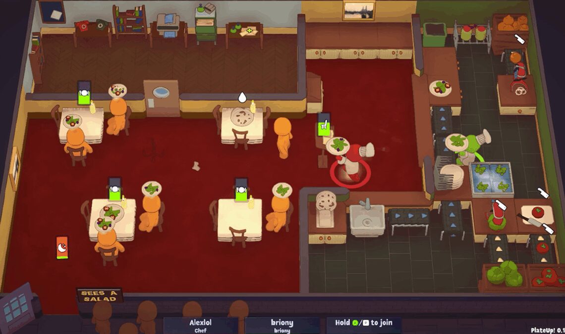 Comme surcloré, mais avec des éléments roguelites. Profitez de votre abonnement à PS Plus et profitez de ce jeu chaotique