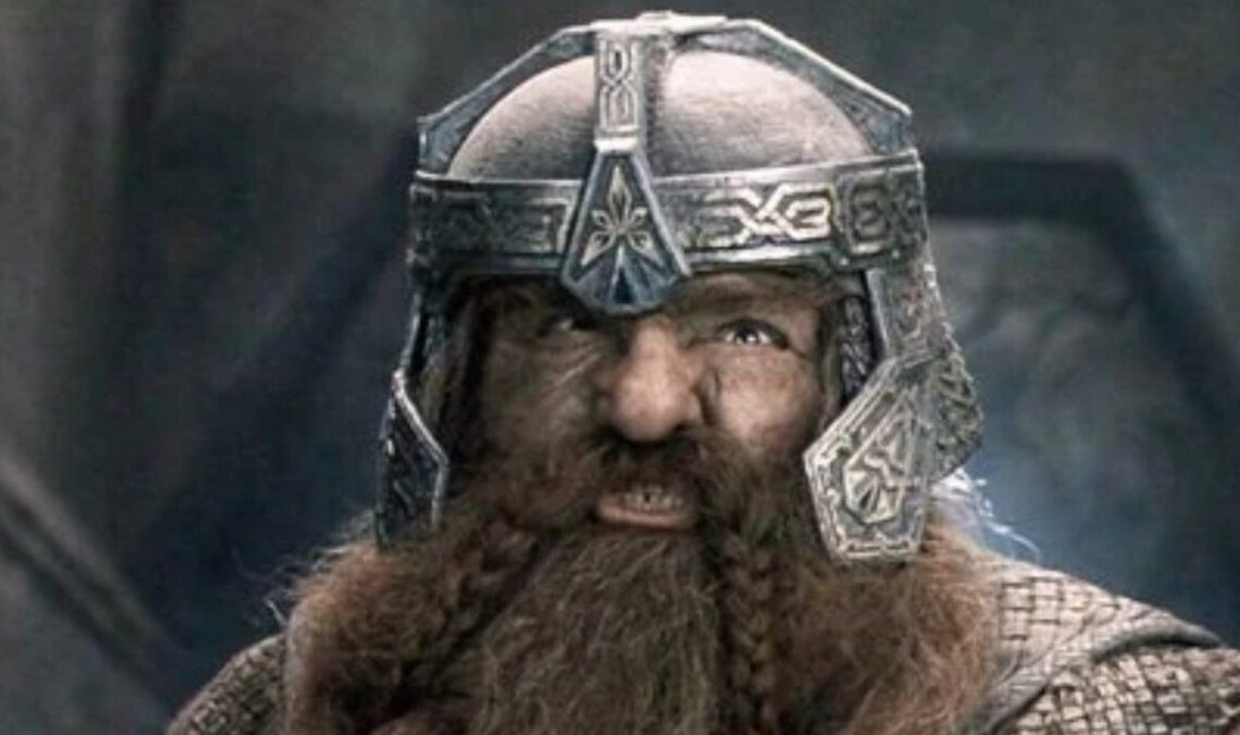 Gimli a eu la chance de ne pas être criblé. Ce qu'il a dit à Haldir ne se traduit pas dans les films, mais "Little Polite" est court