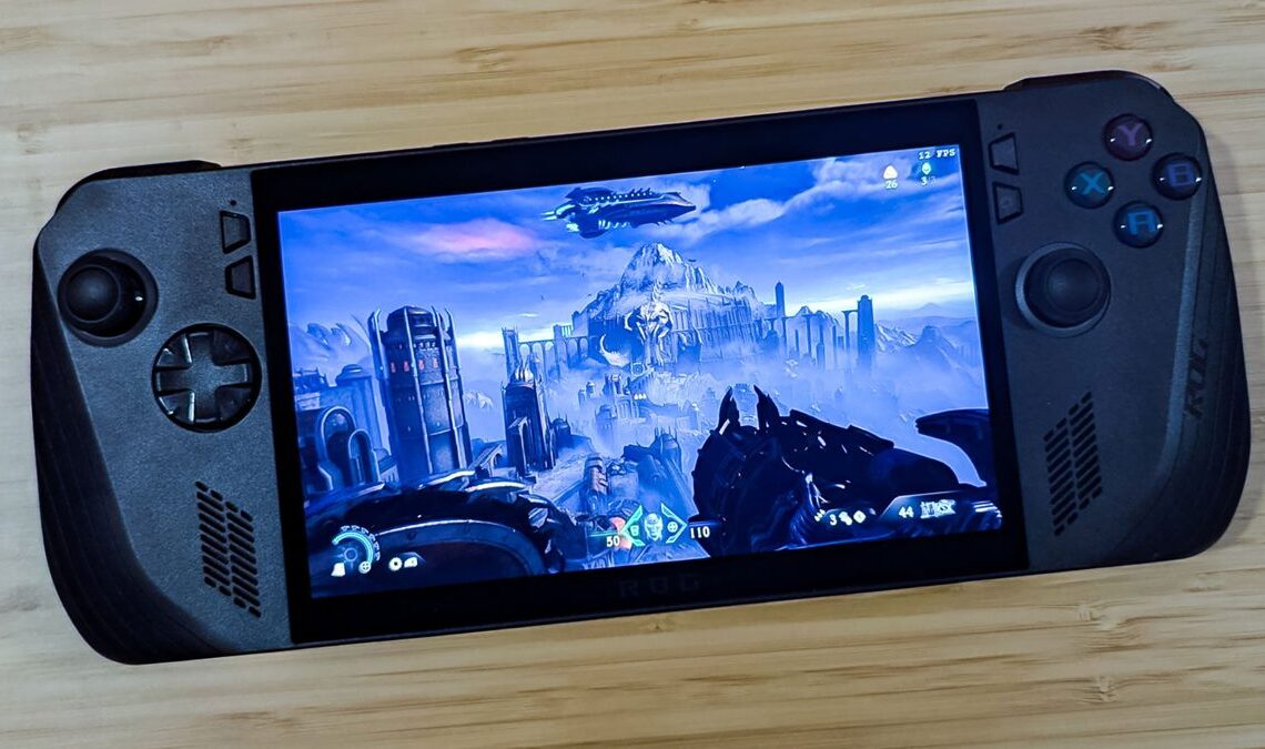 Jouer à Doom: l'âge sombre de l'ordinateur portable est infernal. Dans les pires sens