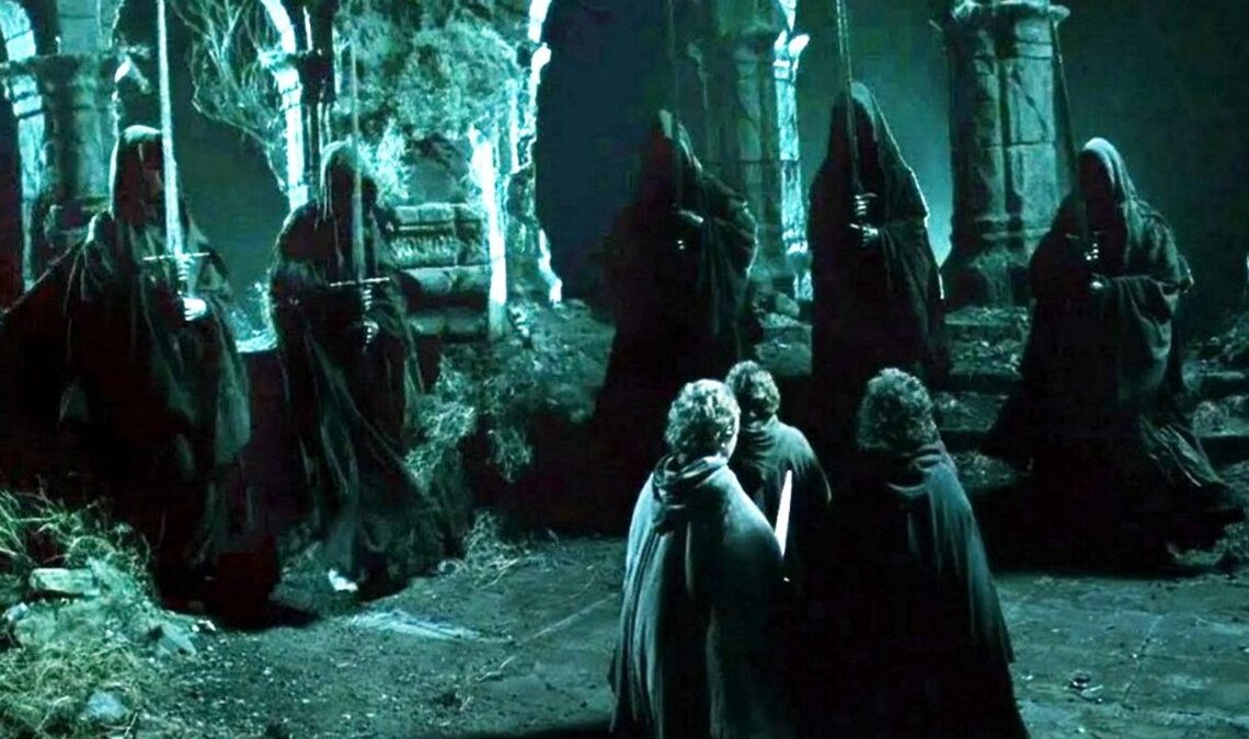 Les films vous disent complètement cette scène l'inverse. Tolkien a écrit autrement, et pour une bonne raison