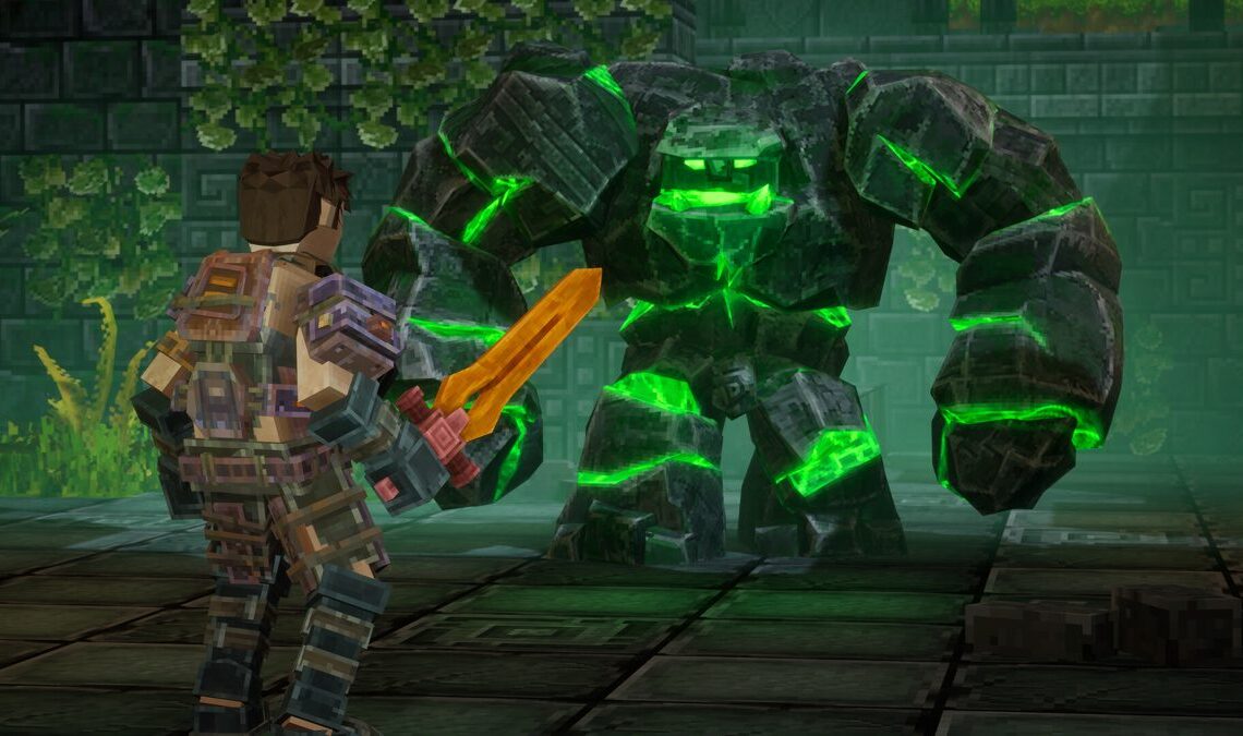 Si Minecraft et Skyrim avaient un enfant, ce serait quelque chose de similaire à ce jeu