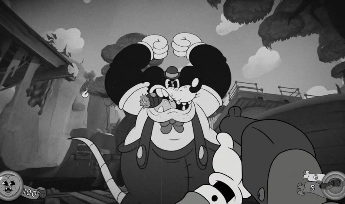 Ce jeu de tir original rend hommage à Henry Cavill, y compris son mouvement le plus célèbre dans l'un de ses boss