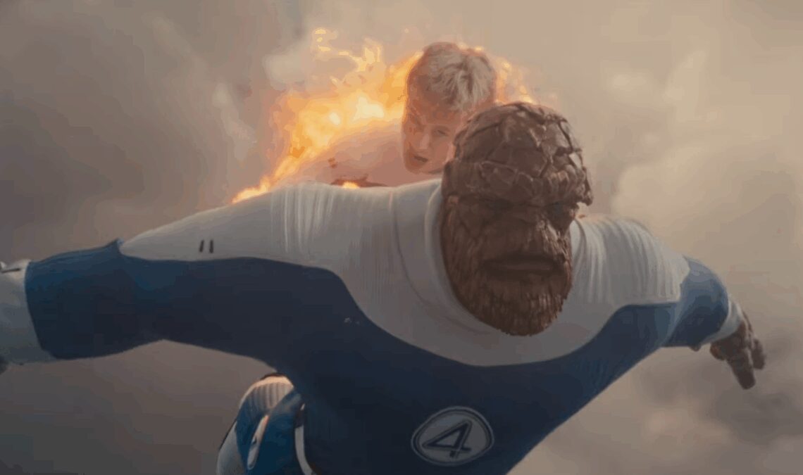 La nouvelle bande-annonce des Fantastic Four: First Steps révèle la barbe rocheuse de la chose et la voix métallique de Silver Surfer