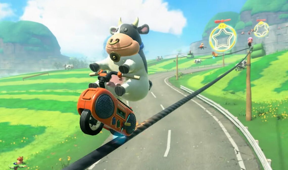 Mario Kart World Cow ... Mangez de la viande? Nous avons demandé au producteur de jeu