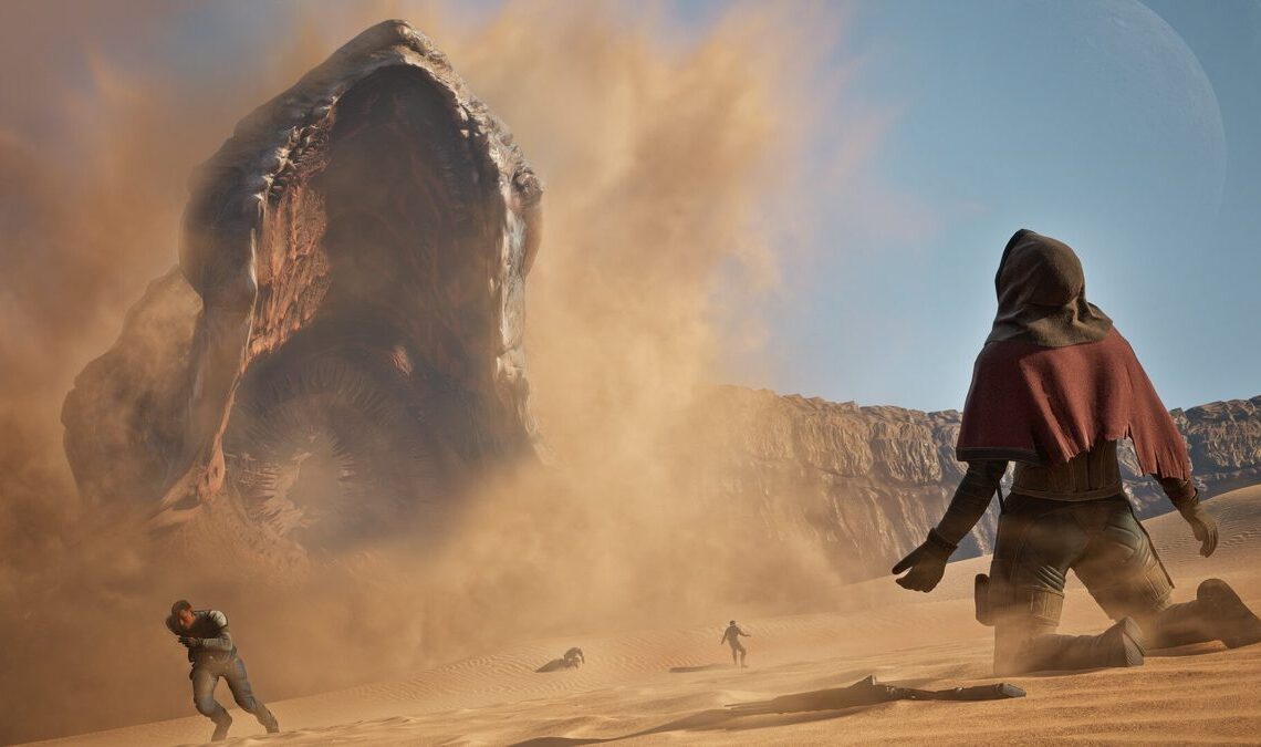 Oui, vous pouvez monter des vers de sable dans Dune: Awakening ... plus ou moins