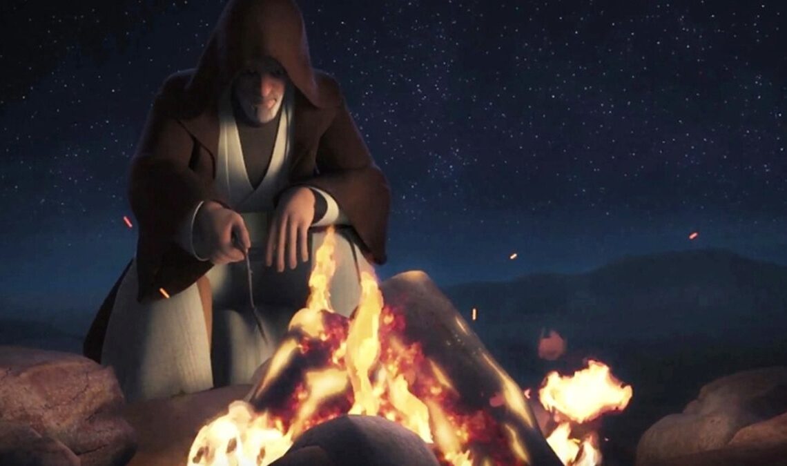 Ceci est l'une de mes scènes préférées de toutes les guerres Star, et ce n'est dans aucune des trilogies