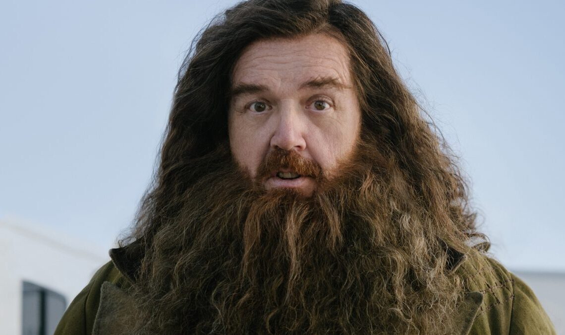 C'est ainsi que Hagrid est vu dans la série Harry Potter HBO