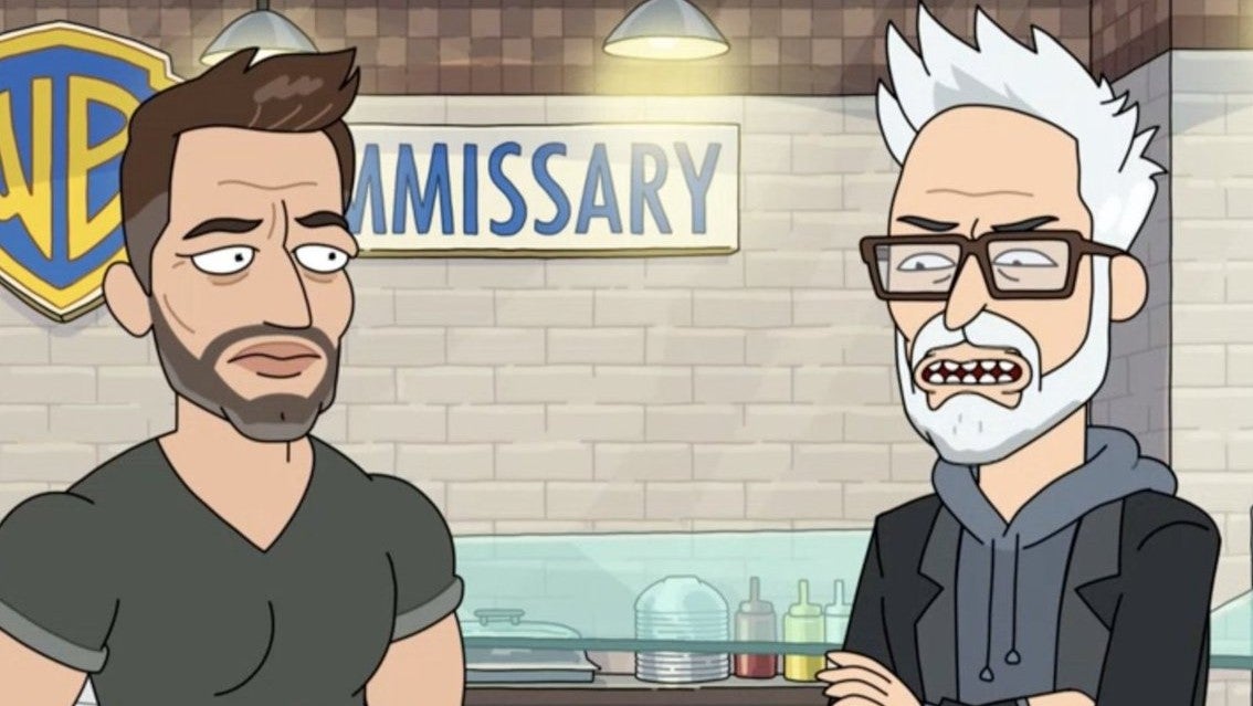 James Gunn et Zack Snyder voient les visages dans cette apparition surprise dans Rick et Morty