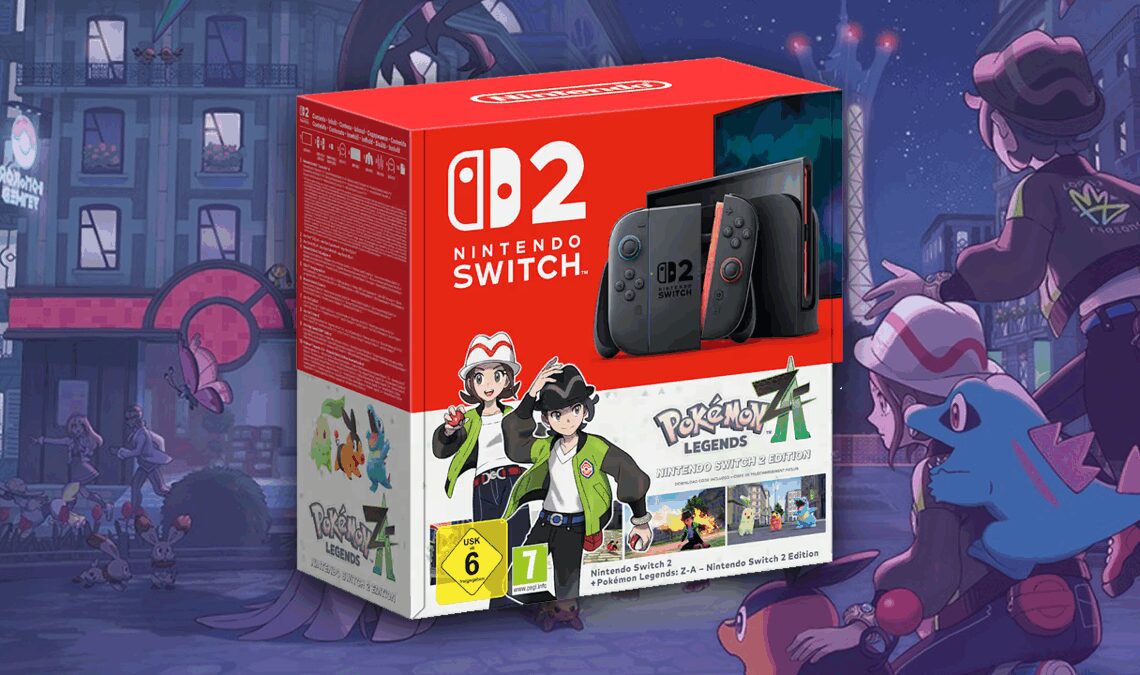 Les réserves du nouveau pack Nintendo Switch 2 sont ouvertes, avec cette fois par Pokémon Legends: ZA
