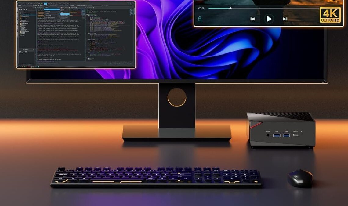 Petit et puissant: ce mini PC surprend avec un coupon de réduction qui le laisse moins de 300 euros