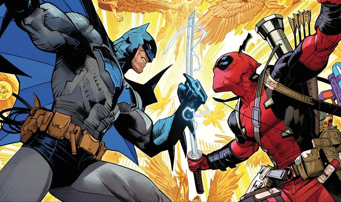 Cela a l'air de ce fantastique croix entre Batman et Deadpool