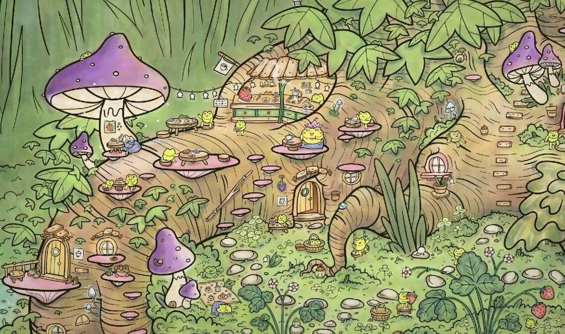 Comme à la recherche de Wally mais avec des grenouilles. Ce joli jeu indépendant volera votre cœur pour moins de 4 euros