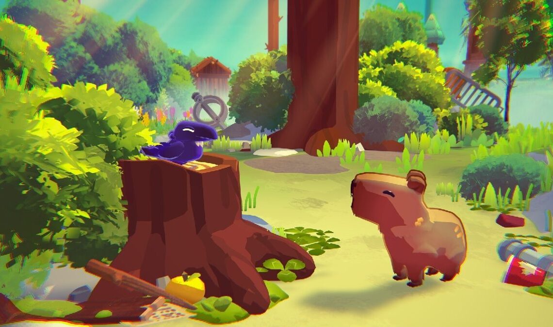 Un capibara et un corbeau travaillant ensemble? Je ne te connais pas, mais ce jeu m'a déjà gagné