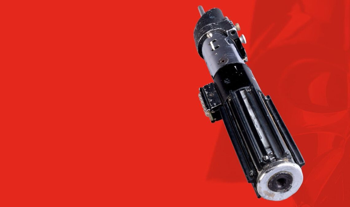 Le sabre laser Dark Vador vient d'atteindre une figure astronomique dans une vente aux enchères