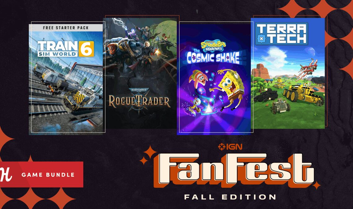 IGN Fan Fest 2025 : annonce du Humble Bundle de l'édition d'automne comprenant Train Sim World 6, Warhammer 40,000 : Rogue Trader et bien plus encore