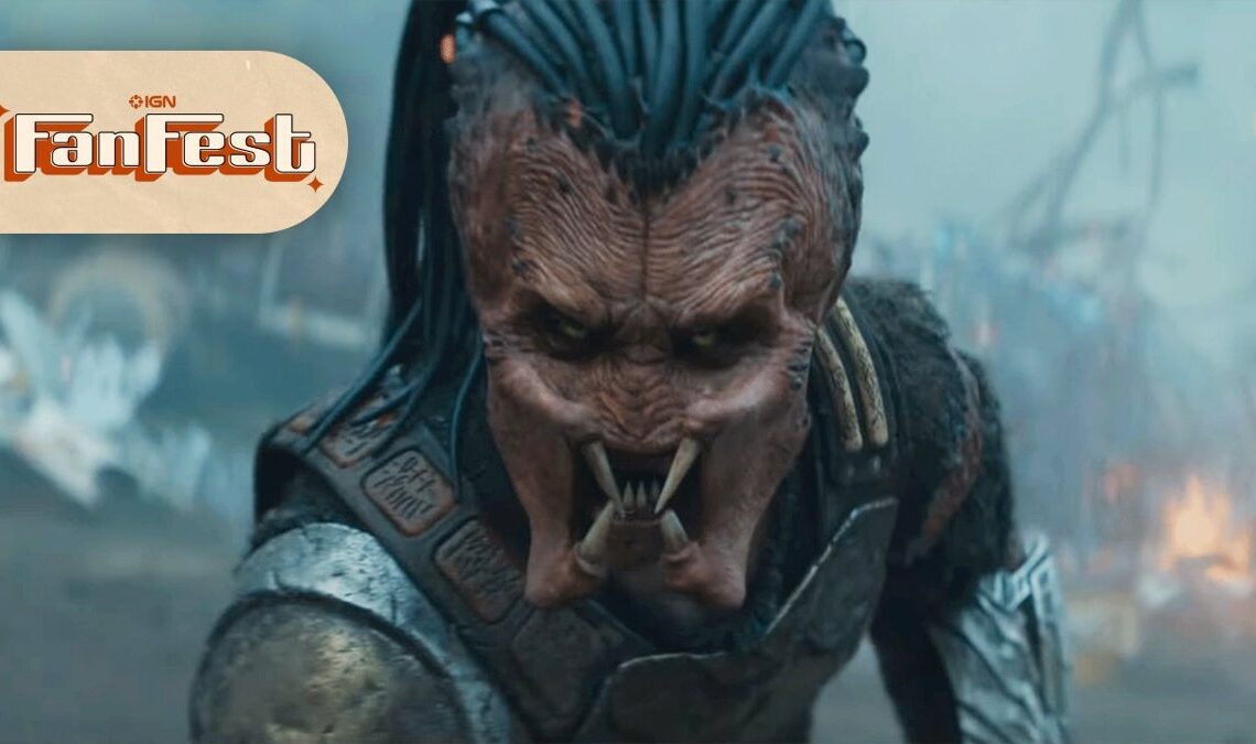 Le réalisateur de Predator : Badlands affirme que le nouveau sabre laser Predator a été inspiré du Warglaive de World of Warcraft | Festival des fans d'automne IGN 2025