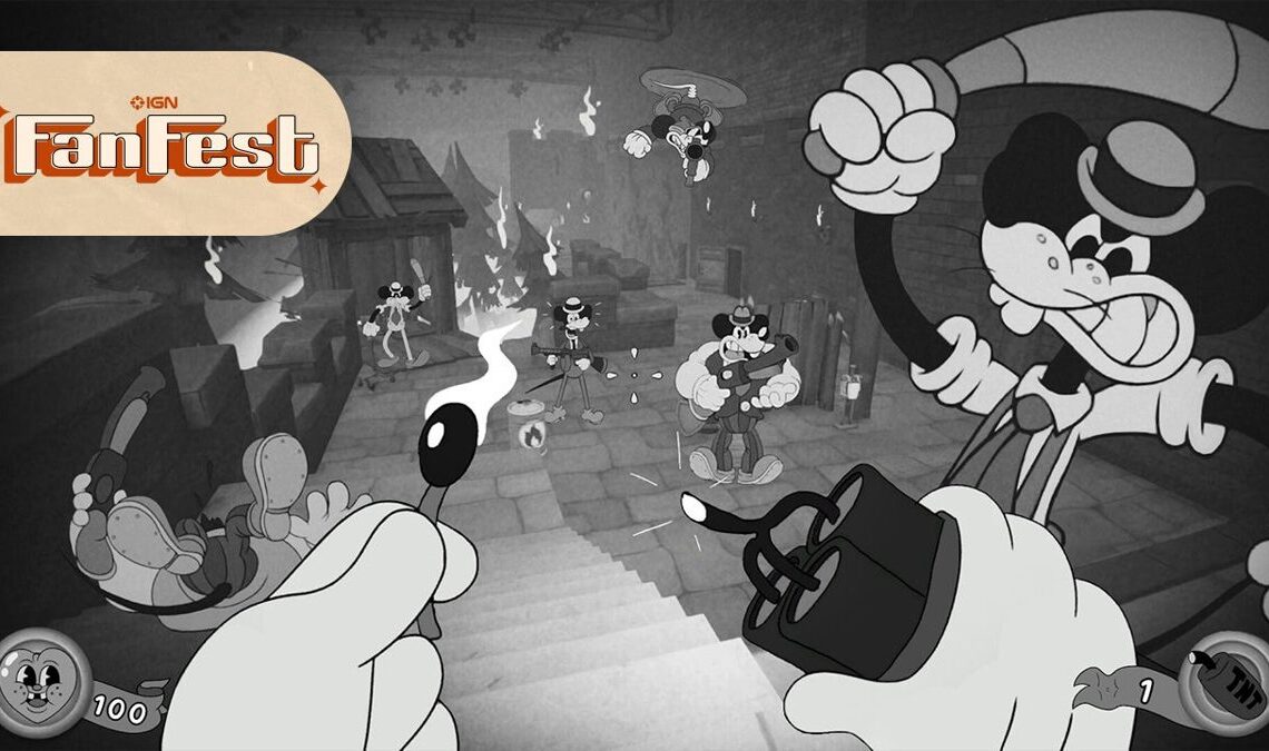 Mouse : PI For Hire montre son style dessin animé dans un nouveau gameplay bourré d'action | Festival des fans d'automne IGN 2025