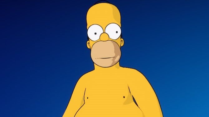 Les fans des Simpsons pensent que les tétons d'Homer dans Fortnite cachent un secret