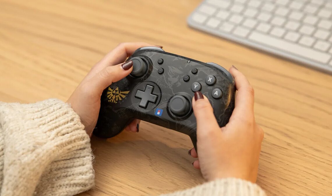 Je l'ai vu et ça m'a attrapé : cette manette Switch au design Zelda montre que la beauté est à l'extérieur