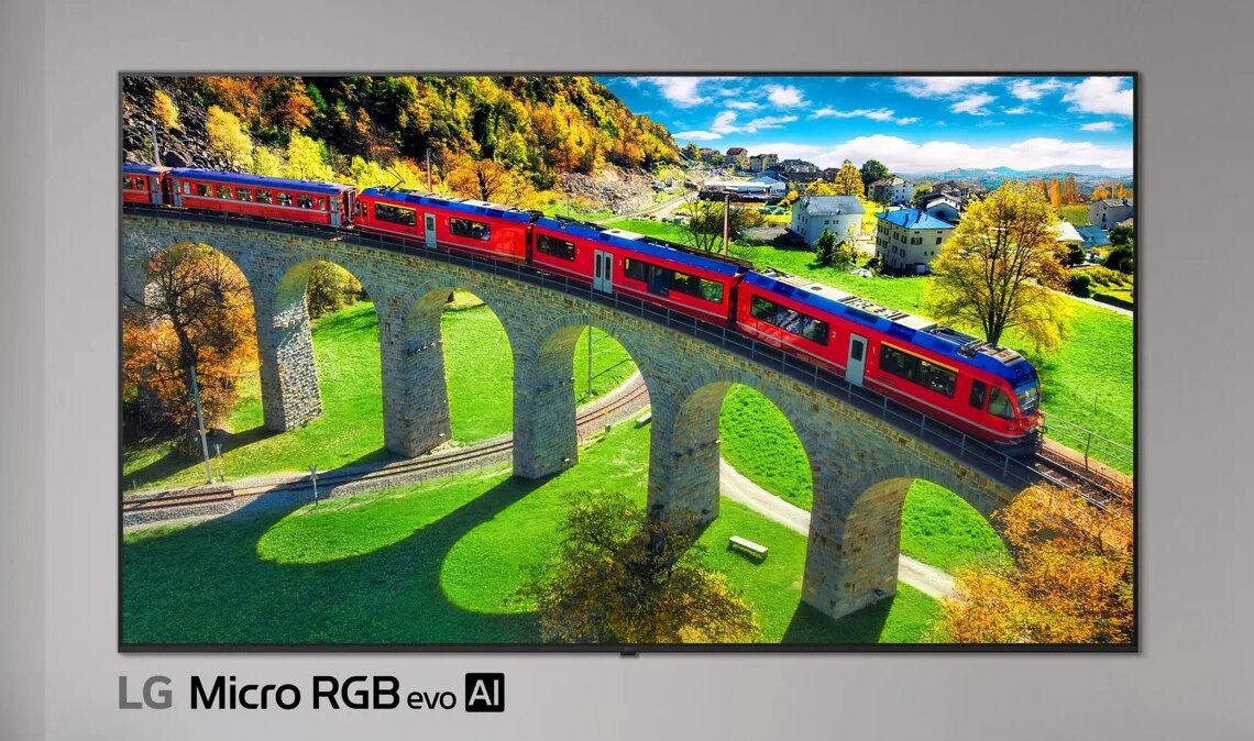 LG annonce un nouveau téléviseur Micro RGB en trois tailles d'écran géant