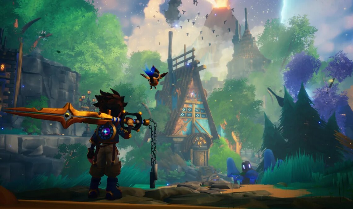 "Le fils perdu de Kingdom Hearts et Ratchet & Clank". Les fans de plateformes 3D ont les yeux rivés sur ce jeu qui vient de sortir du gameplay